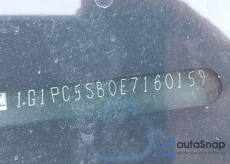 2014 Chevrolet Cruze 1Lt Auto z USA, uszkodzony, nr VIN 1G1PC5SB0E7160159